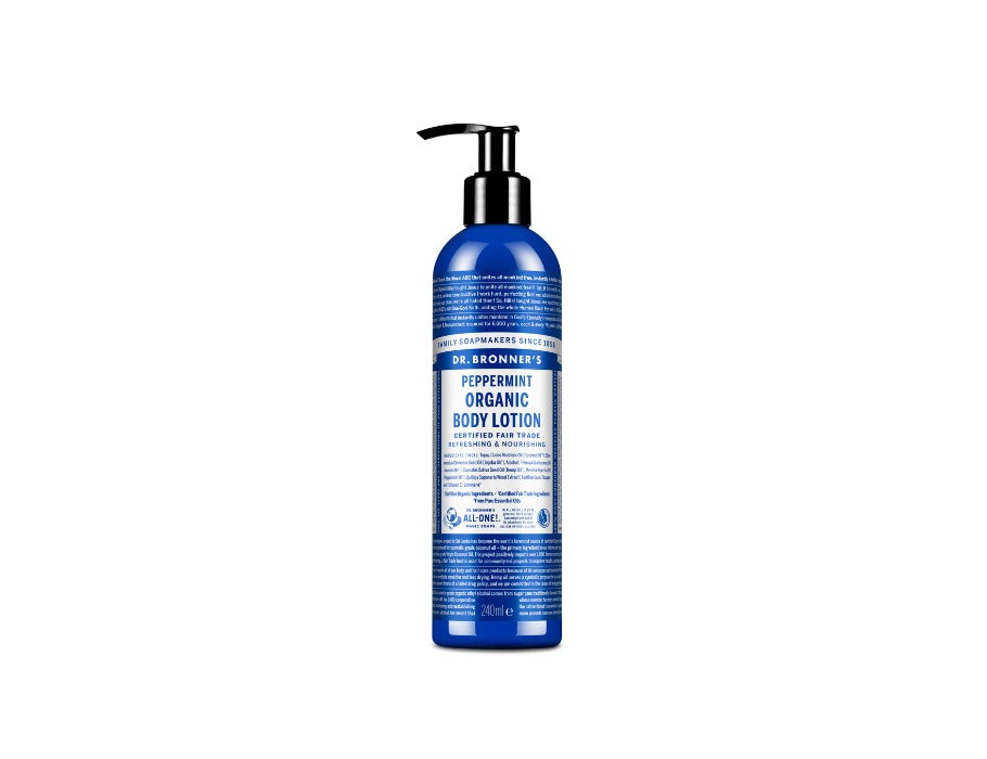 Dr. bronners bodylotion - pebermynte - 240ml