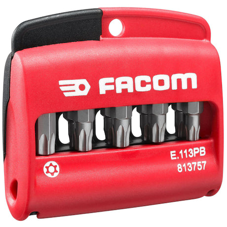 Facom sæt med 10 bit resistorx - e.113pb - e.113pb