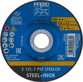 Pferd abs stål rustfrit stål a24 125-7 | 10 stk