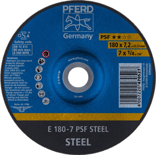 Pferd abs stål a30 178-7 | 10 stk