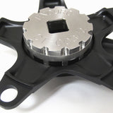 Enduro lejer rotor kompakt kranksæt låsering værktøj - 30 mm spindler