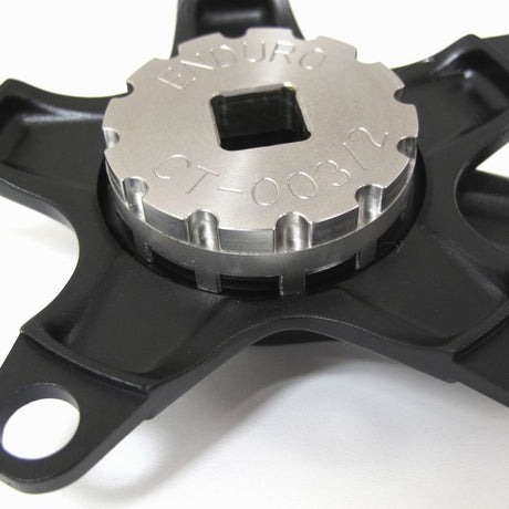 Enduro lejer rotor kompakt kranksæt låsering værktøj - 30 mm spindler