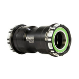Enduro lejer torqtite bundbeslag - bb30 til 24mm - a c ss - sort