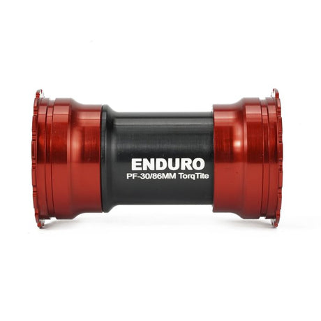 Enduro lejer torqtite bundbeslag - bb386 til 30mm - a c ss - rød