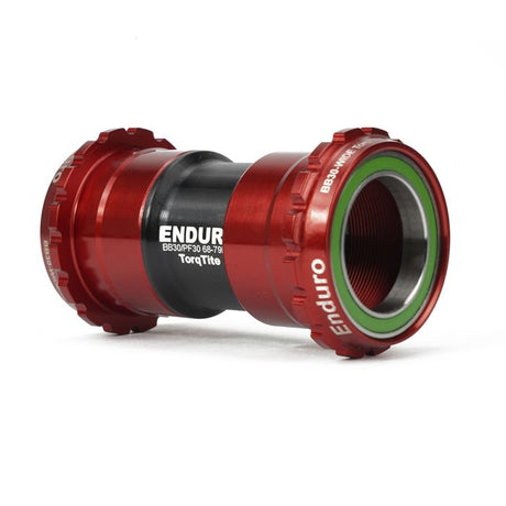 Enduro lejer torqtite bundbeslag - bb30 til 30 mm - a c ss - rød