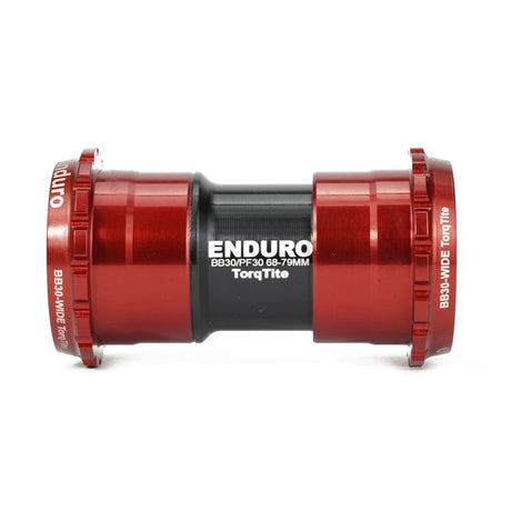 Enduro lejer torqtite bundbeslag - bb30 til 30 mm - a c ss - rød
