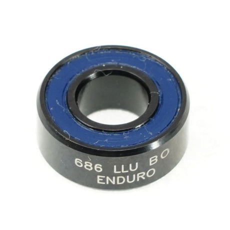 Enduro lejer 686 llu bo - abec 3 - sort oxid (radial) - 6x13x5