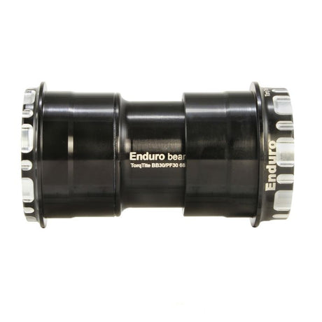 Enduro lejer torqtite bundbeslag - bb30a til 24mm - a c ss - sort