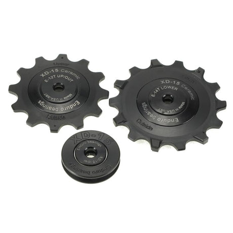 Enduro lejer derailleur remskiver - xd-15 - sram eagle - 12 gear - sort