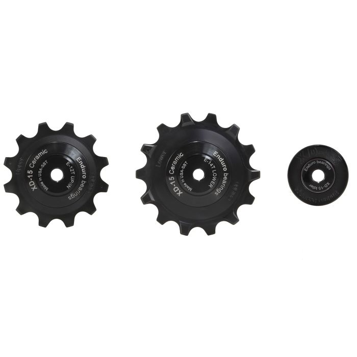 Enduro lejer derailleur remskiver - xd-15 - sram eagle - 12 gear - sort