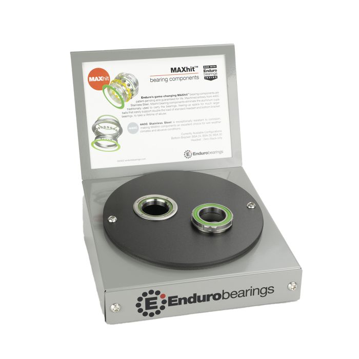 Enduro lejer counter display top cap - maxhit