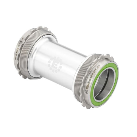 Enduro lejer t47 bundbeslag til 30mm - maxhit integreret - 440c - sølv