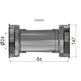 Plade Scoop Elvedes Thread Fit T47 Shimano internt 86 mm