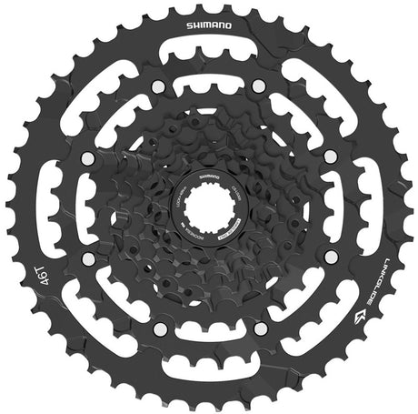 Shimano kassette cues 9v 11-46t cs-lg400 sort