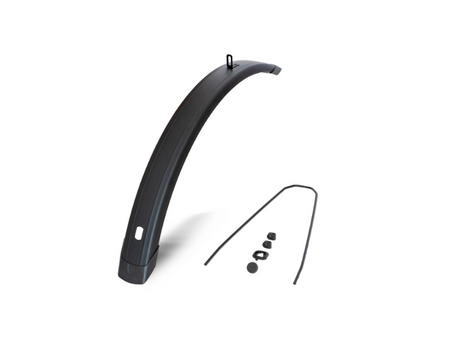 Eurofender EF-skærm til tempo square 28 tommer 65mm sort