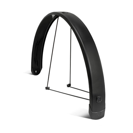 Eurofender bagskærm 26 tommer 65 mm urban pil mat sort tempo firkantet