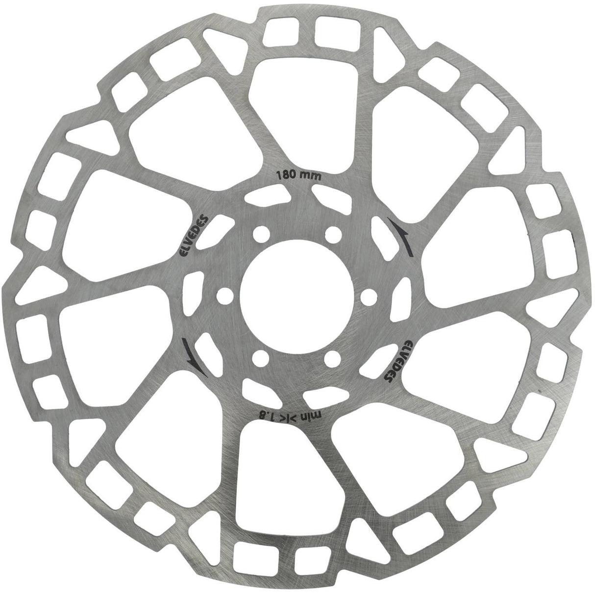 Elvedes bremseskive 6-huls �203mm t=2.0mm