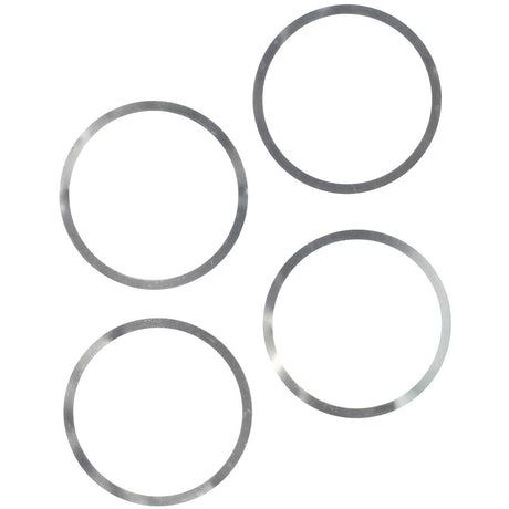Elvedes Vulringen Centerlock 0,1 mm rustfrit stål (4ST)