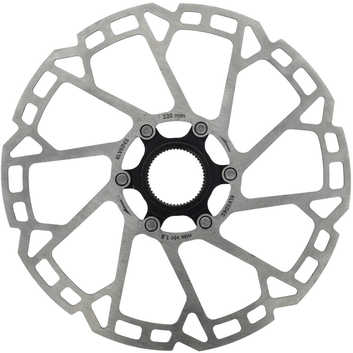 Elvedes bremseskive centerlock �220mm t=2.0mm