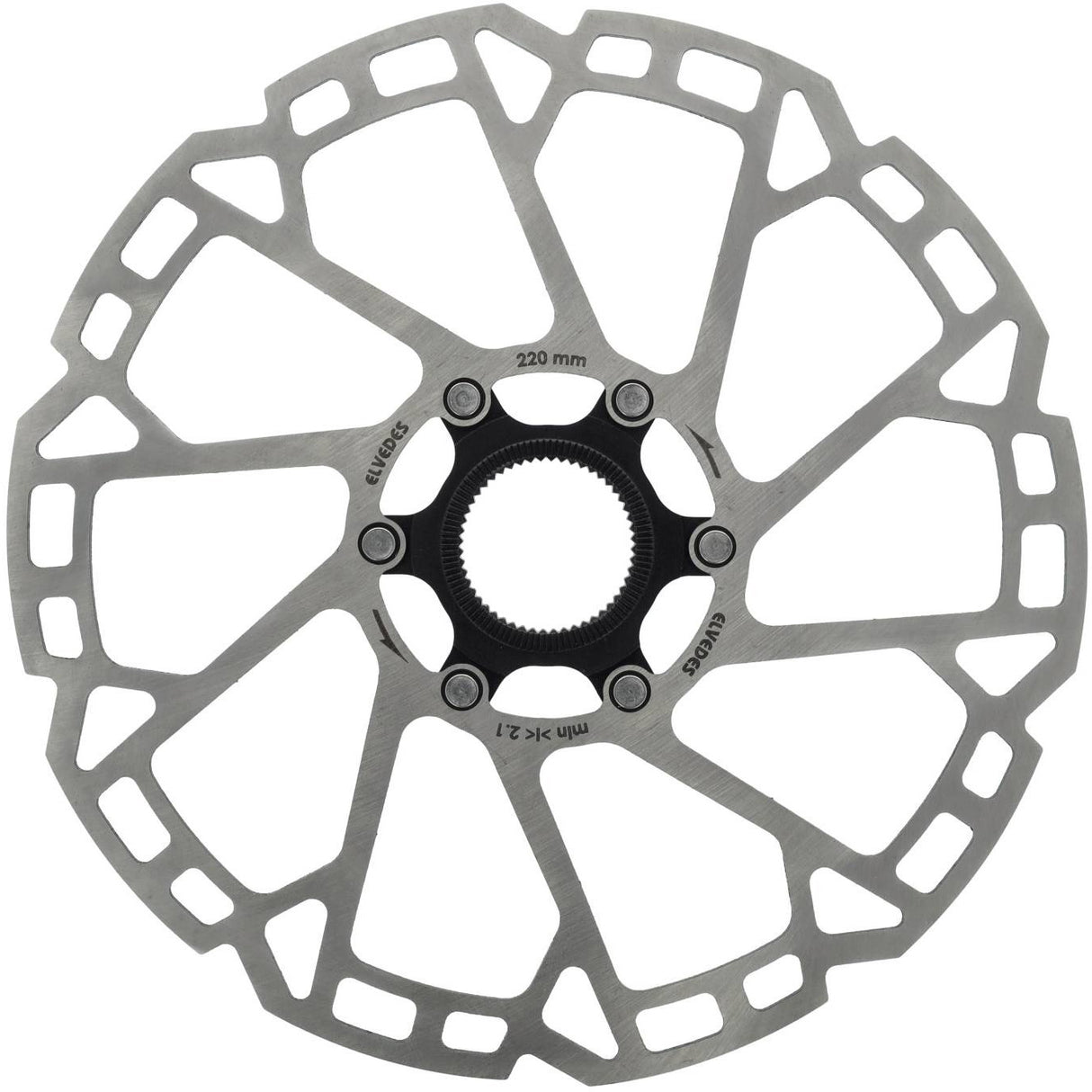 Elvedes bremseskive centerlock �220mm t=2,3mm