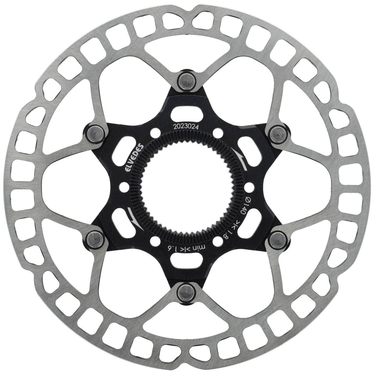 Elvedes bremseskive centerlock �140mm t=1,8mm letvægt