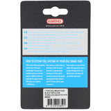 Elvedes skivebremseklodser - shimano - carbon metallic compound (semi metal klodser) - 1 par