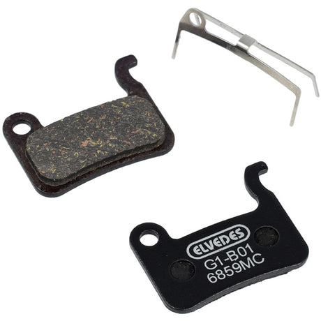 Elvedes skivebremseklodser - shimano - carbon metallic compound (semi metal klodser) - 10 par
