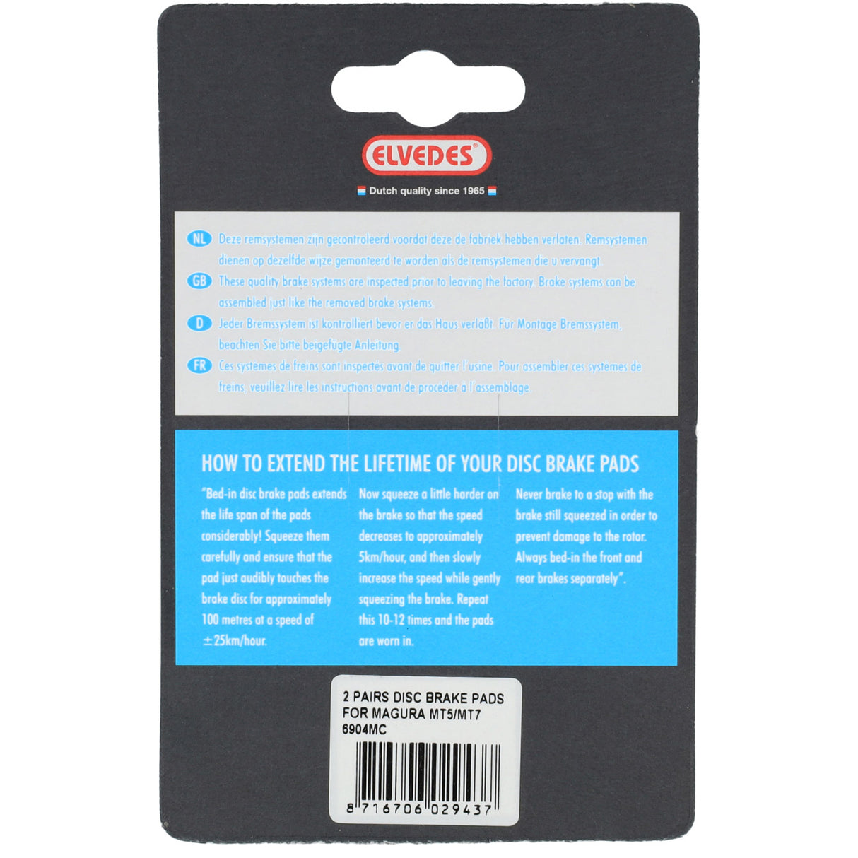 Elvedes skivebremseklods magura mt5 mt7 metallisk carbon (2)
