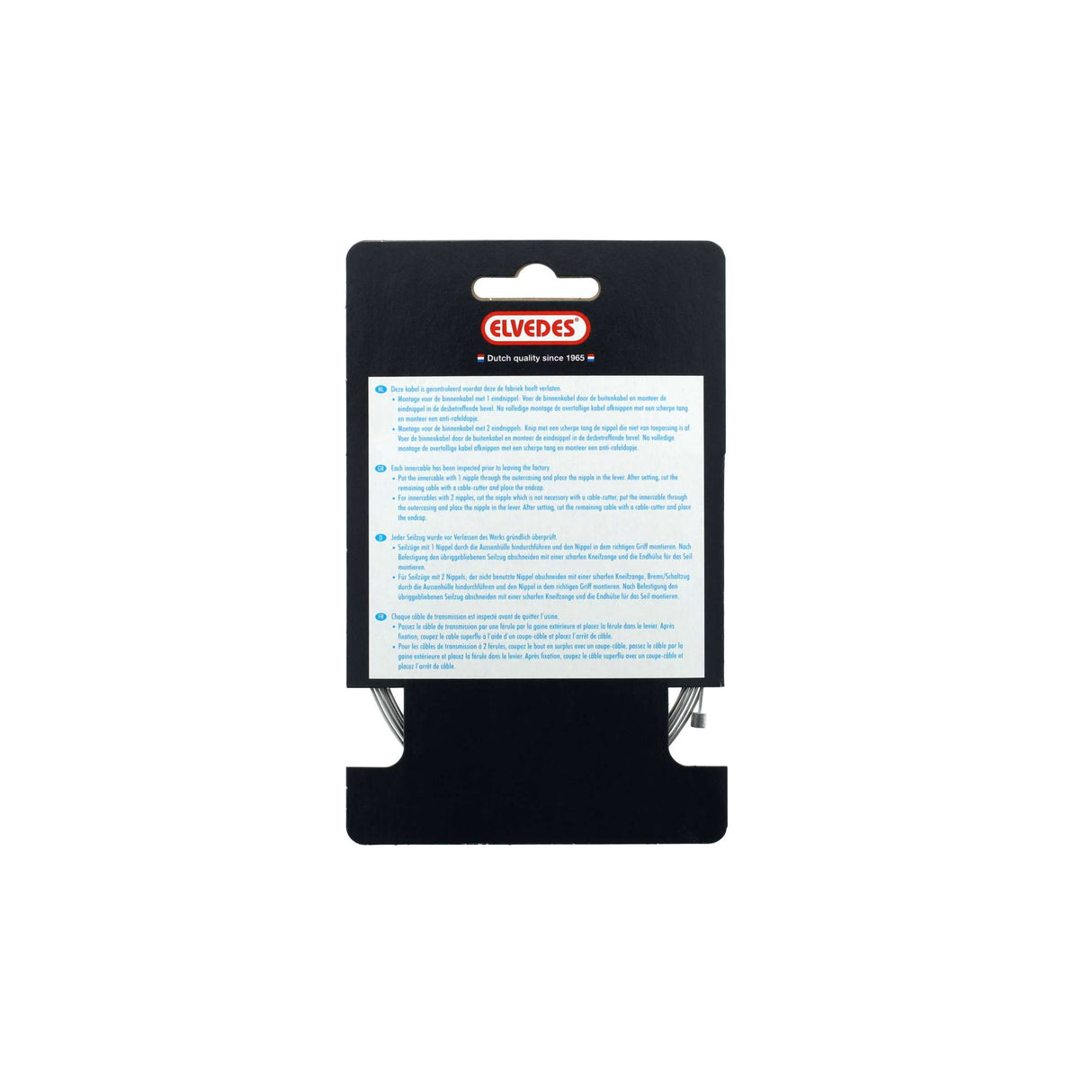 Elvedes link inderkabel �0,9 mm 2500 mm n�4x4 rustfrit stål