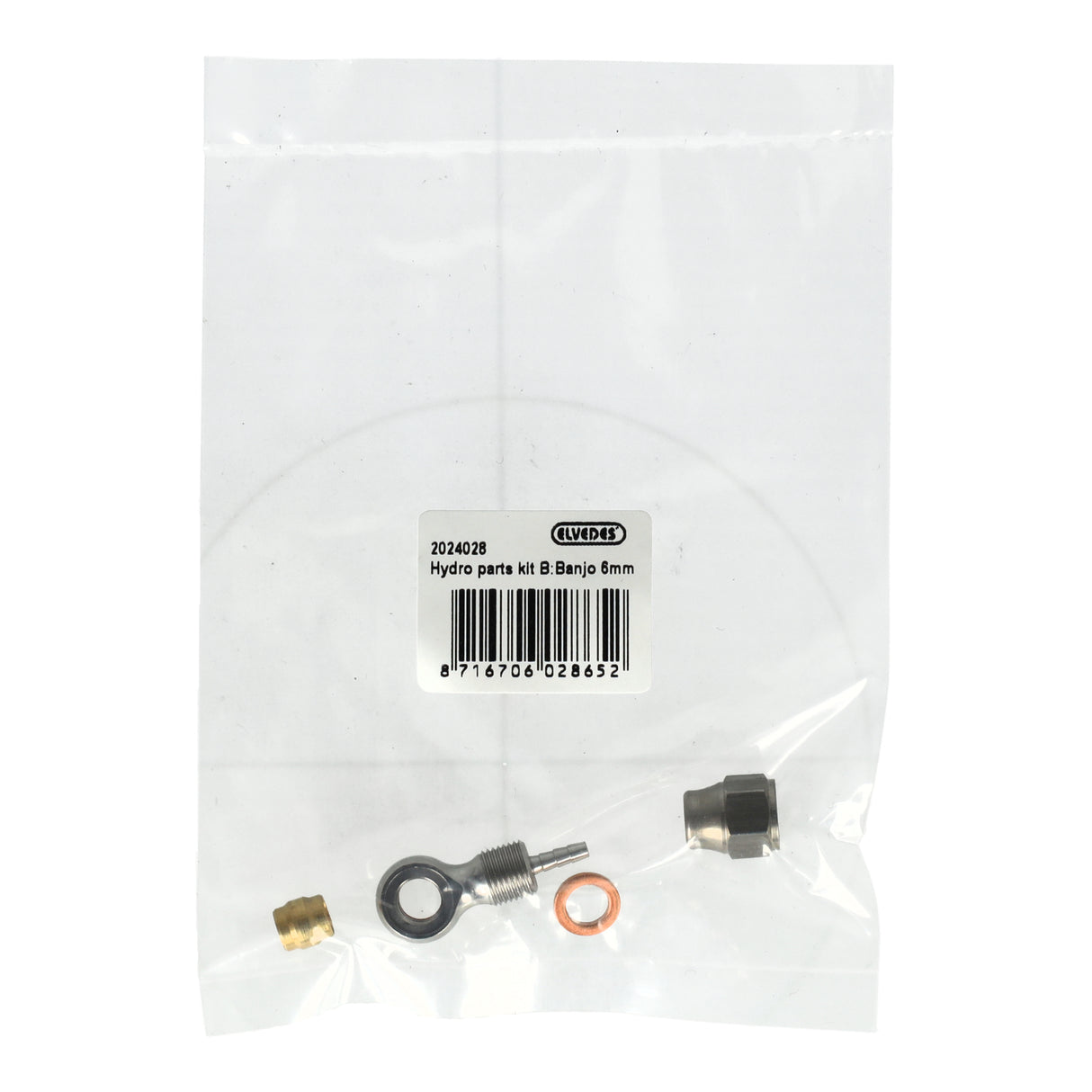 Elvedes hydro dele kit b banjo 6mm