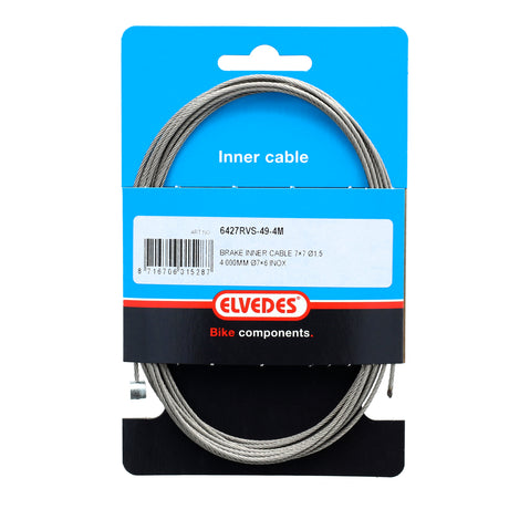 Elvedes bremse indvendig kabel ton 4 meter 49 ledninger 6427rvs-49-4m