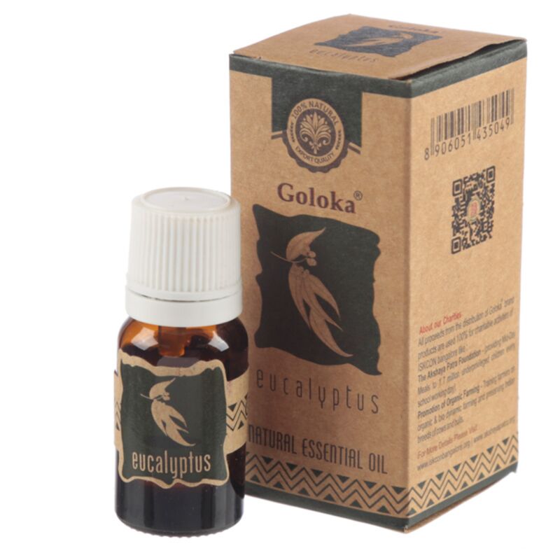 Goloka eukalyptus naturlig æterisk olie 10ml