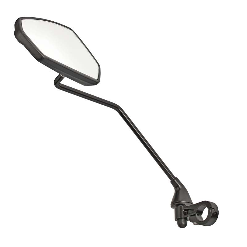 Ergotec spejl m-77lv venstre folde sort