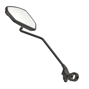 Ergotec spejl m-77lv venstre folde sort