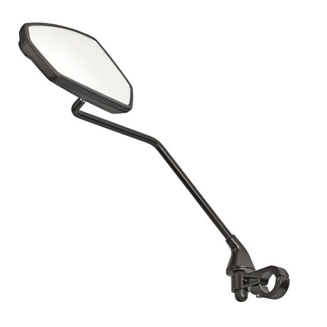 Ergotec spejl m-77lv venstre folde sort