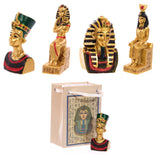 Egyptiske figurer, i en pose