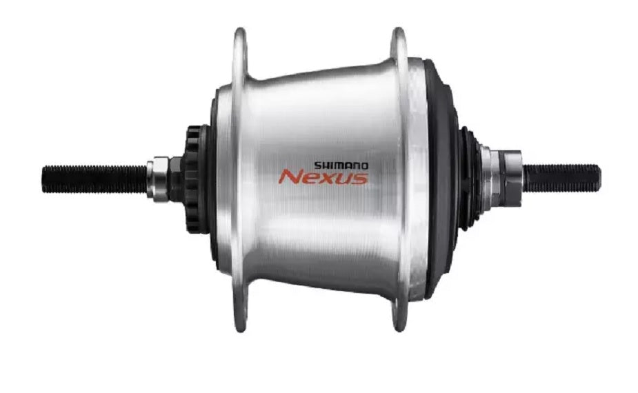 Shimano bagnav nexus 7s 36g rullebremse SG-C3001 sølv.