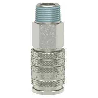 Lüdecke ludecke snelkoppeling 3 8 bu.dr.vern.dn7.8 (euro10)