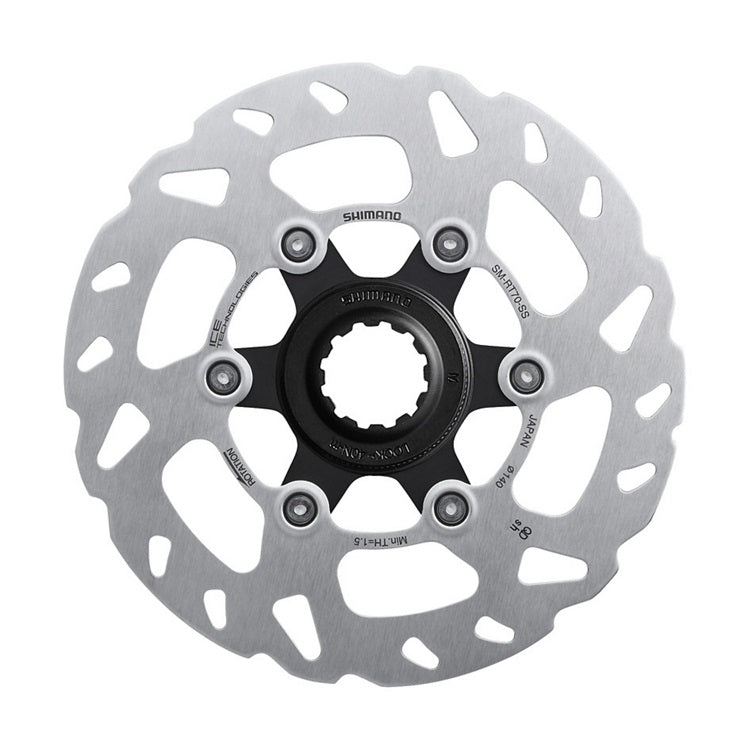 Shimano bremseskive 140mm sm-rt70 ice-tech centerlås