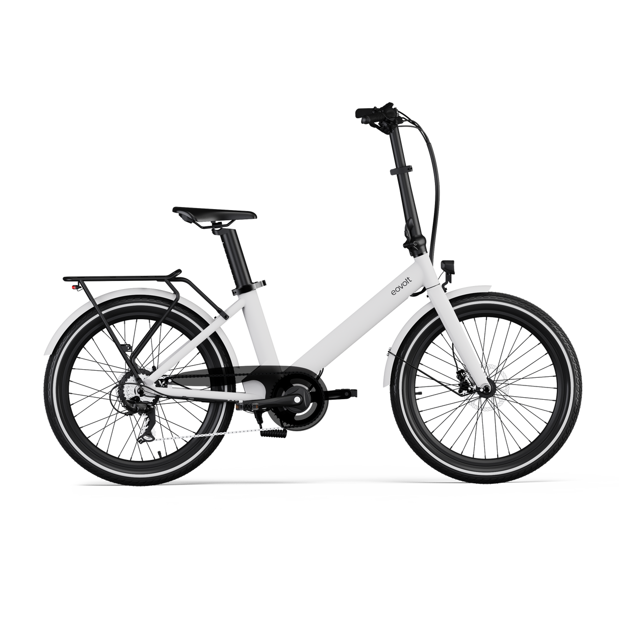 Eovolt elektrisk kompakt cykelaften 24 V2 grå