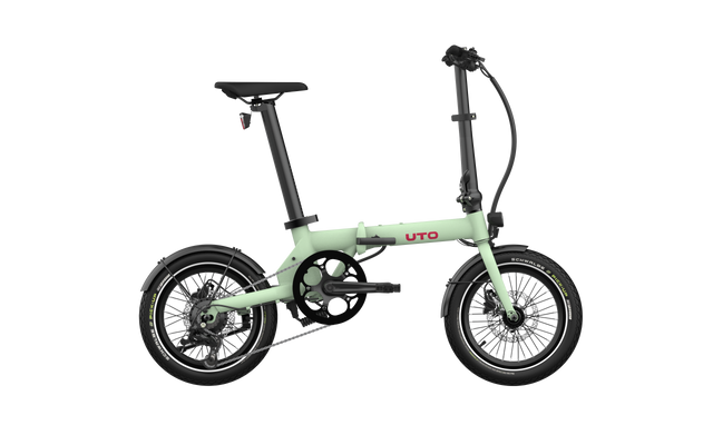Uto el-foldecykel og16 v0 grøn