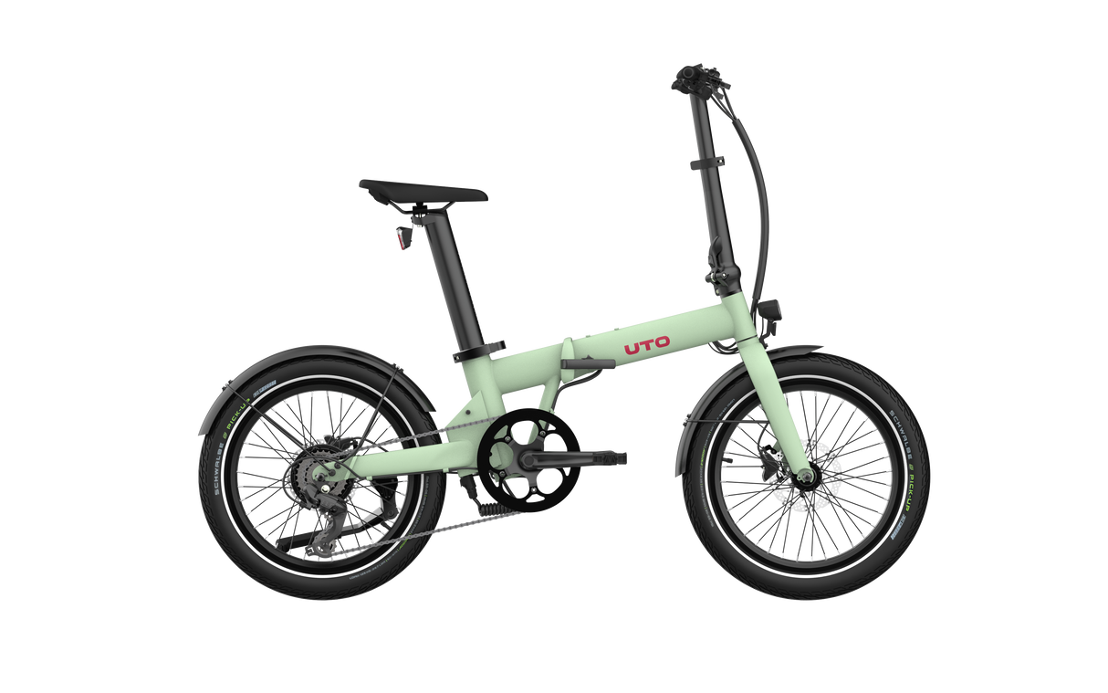 Uto el-foldecykel og20 v0 grøn