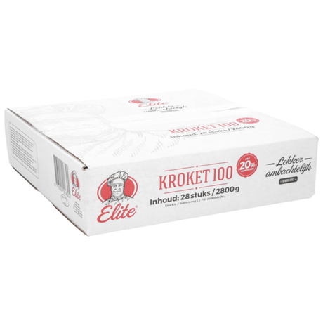 Elite oksekroket 20% (28x 100 gr)