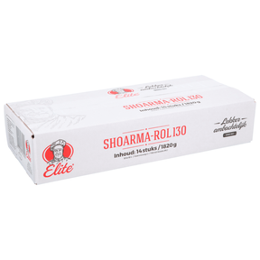 Elite shawarma rulle (14x 130 gr)