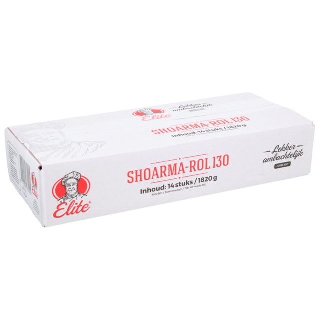 Elite shawarma rulle (14x 130 gr)
