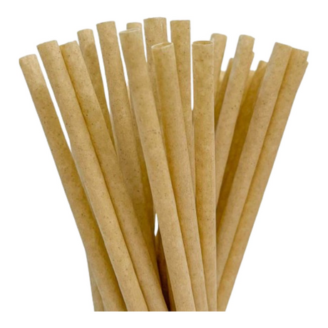 Equo sukkerrørshalm ekstra lang 6x250mm. (250 stk.)