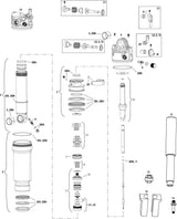 Rockshox støddæmper sidluxe ultimate 3p bagstøddæmper rs sidluxe 145 x 27,5 mm