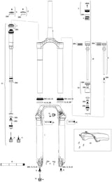 Rockshox federgabel lyrik ultimate rc2 sus.fork rs lyrik ult.rc2 27.5 29 boost 140mm bl.