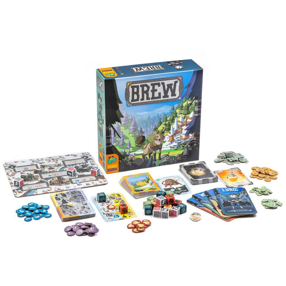 European player network brew brætspil (engelsk, 2 - 4 spillere, 45 - 90 minutter, fra 14 år)