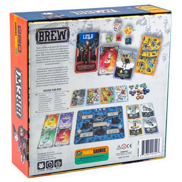 European player network brew brætspil (engelsk, 2 - 4 spillere, 45 - 90 minutter, fra 14 år)